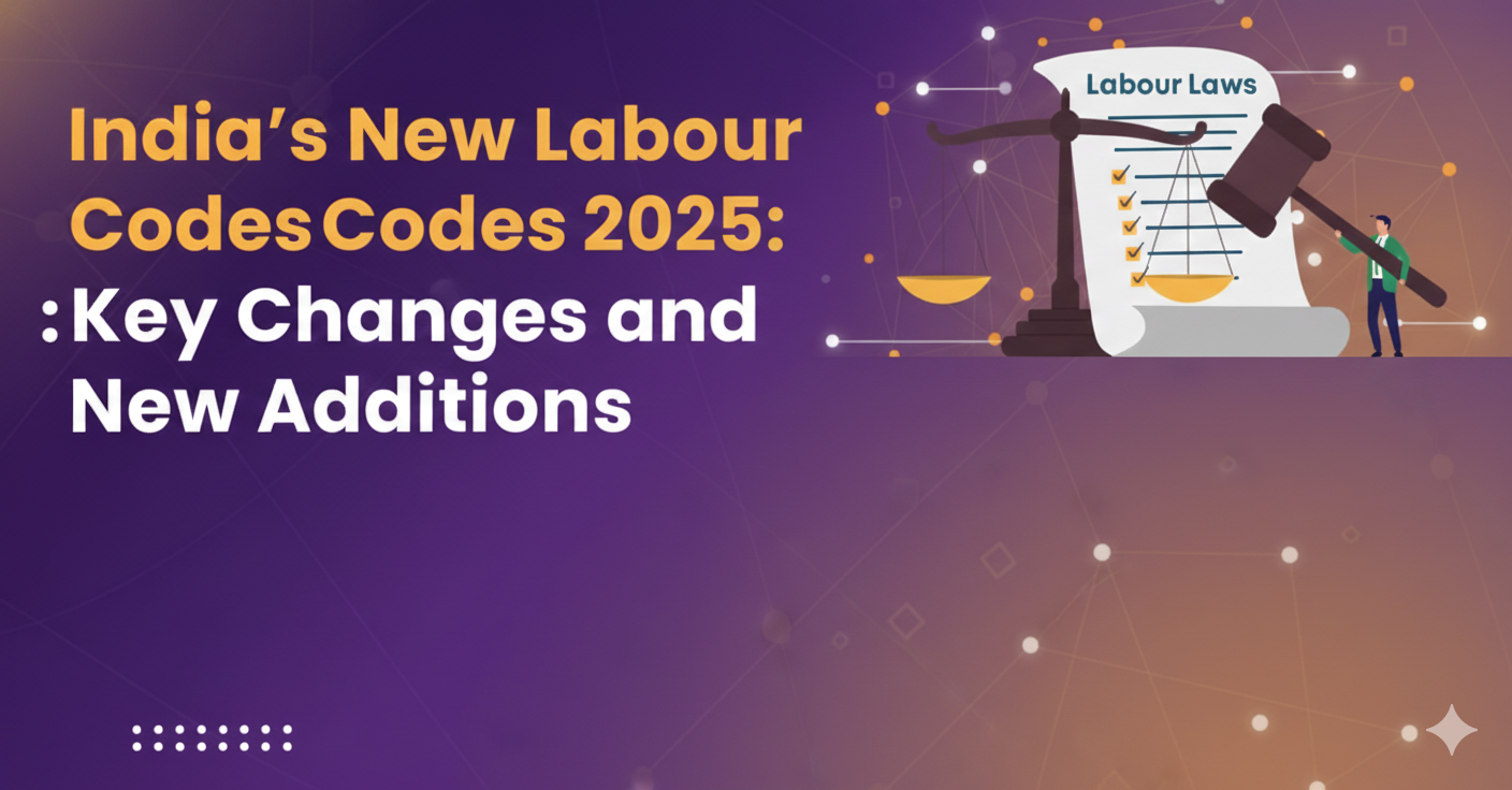 Labour Code 2025 and Code on Wages - Visual representation of India's labour law reforms
